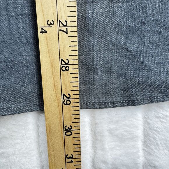 Bylt Trestles Flannel Shirt Men's Large Gray Plaid Double Pocket Embroidery Logo - Picture 4 of 12